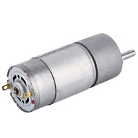Moteur à engrenages pour vélo électrique à aimant permanent 37-555 DC 12V, antidéflagrant, à balais de charbon