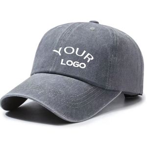 Casquette de baseball en coton personnalisée avec logo brodé 3D, style vintage délavé, couleur unie, multicolore, vierge, type trucker - Product Image 4