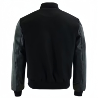 Vestes universitaires réversibles en jean matelassées imperméables pour hommes, en Spandex/Nylon, style gothique, sur mesure, vente en gros, très demandées