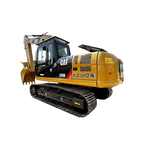 รถขุดตีนตะขาบ Caterpillar 320D มือสอง ใช้งานมาแล้ว 654 ชั่วโมง รถขุดไฮดรอลิกแท้ 20 ตัน เครื่องจักรก่อสร้างสำหรับงานดิน - Product Image 1