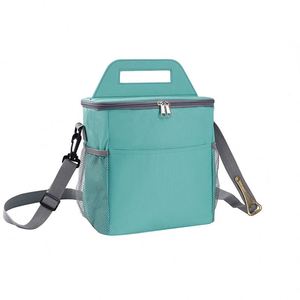 Custom Folding Collapsible Reusable Eco-friendly Thermal Picnic Lunch Insulated Cooler Bags with Strap for Ladies - Product Image 2