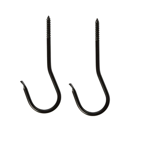 Tùy Chỉnh Threaded J Móc Bolt Màu Đen J Loại Hình Dạng Nhiệm Vụ Nặng Nề An Toàn Móc Trần Treo Giá Để Các Nhà Máy Đồng Bằng Kết Thúc - Product Image 1