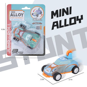 Voiture en métal moulé sous pression pour garçons, cadeau d'anniversaire, avec rotation à 360 degrés, collision interactive, retournement et fonction de recul, pour enfants - Product Image 6