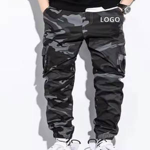 Joggers personalizados para hombre, pantalones <span class=keywords><strong>de</strong></span> camuflaje para hombre, pantalones cargo con múltiples bolsillos - Product Image 6