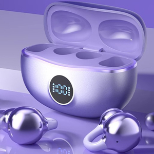 Tendance chaude HiFi stéréo sport casque sans fil affichage LED basses profondes ENC suppression de bruit oreillettes batterie numérique - Product Image 5