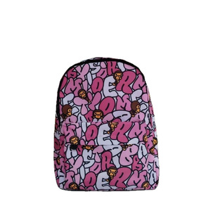 <span class=keywords><strong>Sac</strong></span> à <span class=keywords><strong>dos</strong></span> <span class=keywords><strong>BAPE</strong></span> en polyester ultra-léger avec motif singe de dessin animé et lettres, pour étudiants et couples - Unisexe, décontracté, élégant et tendance pour l'école - Product Image 5