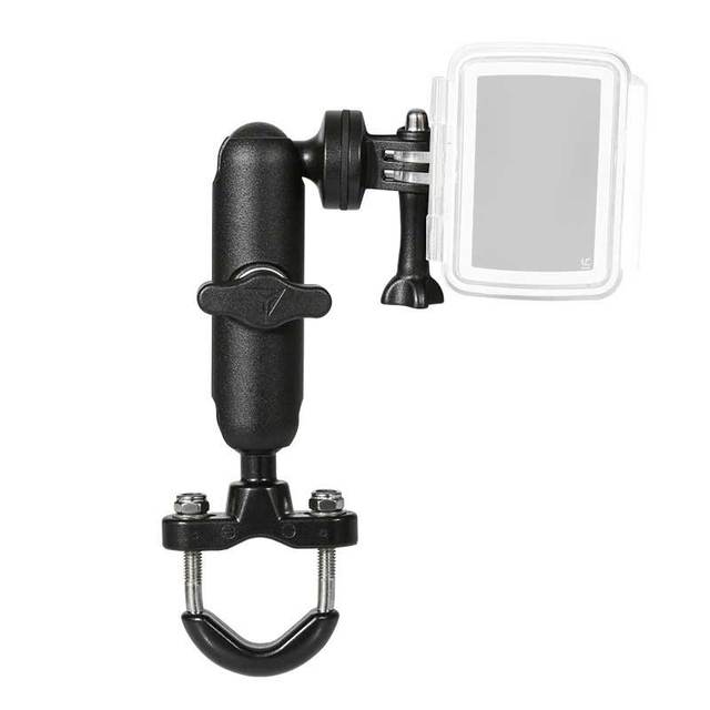 SORRISO Aluminum Motorcycle Bicycle Bracket 360 Rotation Holder for Gopro Hero Action Sports Camera Accessories