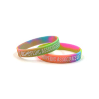 Pulseras Personalizadas con Logotipo Inyectado en Tinta, Pulseras de Béisbol con Logotipo Personalizado, Pulseras con Código QR de 12/18/25/38/50 mm