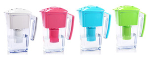 <span class=keywords><strong>Carafe</strong></span> filtrante à <span class=keywords><strong>eau</strong></span> manuelle de 2,5 L avec <span class=keywords><strong>purificateur</strong></span> <span class=keywords><strong>d</strong></span>'<span class=keywords><strong>eau</strong></span> minérale à hydrogène et pH 9,5, sans BPA, pour porte de réfrigérateur - Product Image 4
