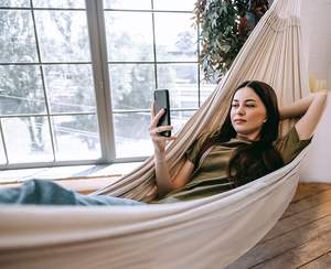 Woqi เปลผ้าใบผ้าฝ้ายสีขาวแบบพกพาสำหรับ<span class=keywords><strong>2</strong></span>คนสำหรับการตั้งแคมป์กลางแจ้งในร่ม - Product Image 4