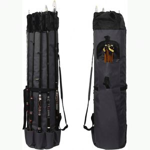 Échantillon gratuit : Sac de transport et d'organisation durable pour cannes à pêche et moulinets – Contient 5 cannes et leur matériel - Product Image 1