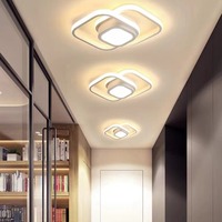 Lustre LED simple, moderne, pour plafond, couloir, allée, hall, lampe murale, salon, éclairage intérieur