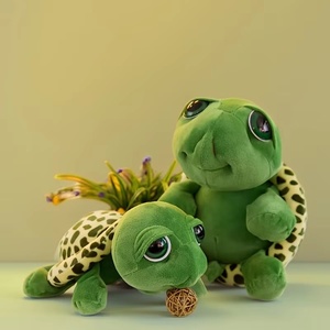 Peluche de Tortuga, Marioneta de Peluche, Muñeco de Peluche de Tortuga Verde, Adorno para Sala de Estar, Adorno para Sofá, Adorno para Dormitorio - Product Image 2