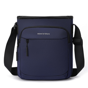 Bolso de Hombro Cuadrado Retro, Bolso de Hombro Moderno, Bolso Bandolera Deportivo de Color Sólido, Bolso Cruzado Informal con Correa Única, Oxford Transpirable - Product Image 3