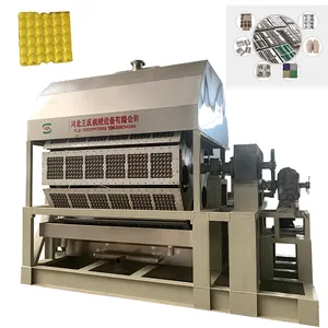 Full Automatic Pulp Molding Machine Industry Machinery Egg Tray Making Machine