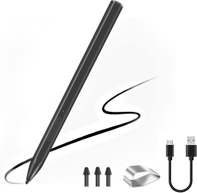 Stylus Pen for Microsoft Surface Pro8/7/6/5/4/3/X/9 Surface Laptop/Book/Studio 4096 Pressure Sensitivity Magnetic Attachment