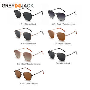 Gafas de Sol Polarizadas de Metal Negro con Protección UV400 Tipo 3 Lentes TAC, Gafas Deportivas de Moda para Hombre - Product Image 5