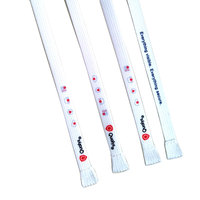 Cordon plat tubulaire en polyester enduit CT001, disponible en usine, avec couleurs personnalisées, haute ténacité pour vêtements et chaussures