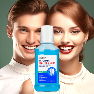 Envisha, el <span class=keywords><strong>mejor</strong></span> enjuague bucal orgánico para niños, antimal <span class=keywords><strong>aliento</strong></span>, limón, calma las encías, enjuague bucal de menta - Product Image 2