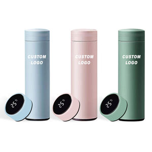 Botella de Agua Inteligente con Aislamiento Térmico, de Metal, de Lujo, con Diseño Degradado Único, para Ciclismo, para Chicas, con Logotipo Personalizado y Tapete para la Botella - Product Image 3