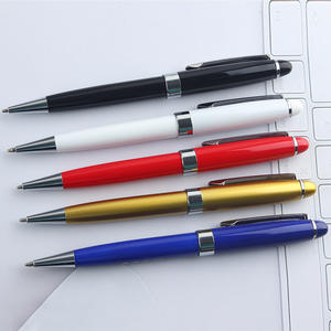 Wholesale Multiple Colors Metal Rotating Ballpoint Pen <b>Gift</b> Pen Advertising for Custom logo Hotel Ball Pen Refill - Product Image 3