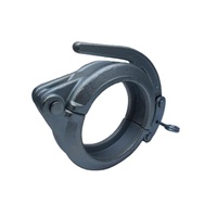 Collier de serrage réglable HD/métrique de 5 pouces (TRÈS ROBUSTE) pour raccord de tuyau de pompe à béton Dn125, fournisseur chinois