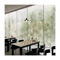 Panneau translucide effet glace craquelée pour mur de fond, cloison nuageuse et plafond translucide
