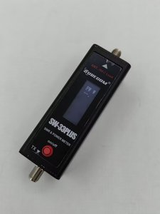 Compteur de puissance et de SWR SW-33plus, 125-525 MHz, mini-compteur de puissance et de SWR double bande VHF/UHF L750 - Product Image 3