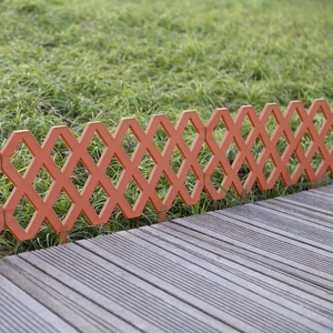 Recinzione in Plastica Hzai per <span class=keywords><strong>Aiuole</strong></span>, Prati, Giardini, Bordi Paesaggistici, Rete per Bordature Interconnesse - Product Image 2