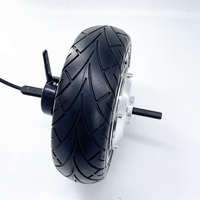 Moteur de roue sans balais à couple élevé de 9.5 pouces pour encodeur de frein électromagnétique 48v 1000w aimant permanent de réduction de vitesse de 9.5 pouces