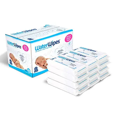 Disposable biodegradable organic cotton baby water wipes