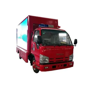 Chinese below 10000 USD low price Display P3 P4 P5 full color LED screen billboard led module mobile truck with generator