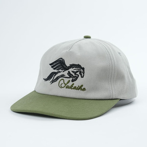 Casquettes Snapback Yukaihe Vintage Bicolores Style Boxy avec Logo Brodé 100% Coton, Fabricant OEM <span class=keywords><strong>de</strong></span> Casquettes Dad Hat Design <span class=keywords><strong>2</strong></span> Couleurs - Product Image 2