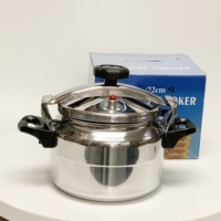 Usine chinoise fournissant des casseroles à pression en aluminium de toutes tailles (capacité de 3L à 80L), écologiques, pour cuisinières à gaz et à induction, K.S.A Yémen