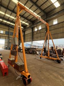 Grú<span class=keywords><strong>a</strong></span> Pórtico Monoviga de 5 <span class=keywords><strong>a</strong></span> 20 Toneladas de Capacidad de Carga, 380V 50Hz 3 Fases, Precio de Fábrica, Producto Chino de Alta Venta - Product Image 2