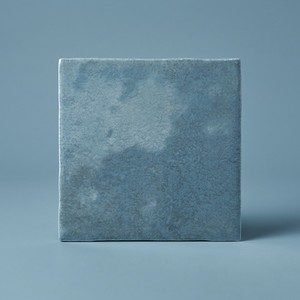 Piastrella Blu Marocco 10x10 Cm 8 Mm Finitura Lucida Bordi Irregolari - Product Image 1