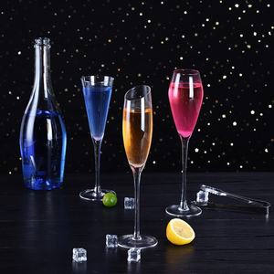 Tasse en verre <span class=keywords><strong>de</strong></span> cristal à haute tige <span class=keywords><strong>de</strong></span> conception <span class=keywords><strong>de</strong></span> <span class=keywords><strong>bouche</strong></span> inclinée classique pour <span class=keywords><strong>la</strong></span> dégustation d'arômes d'hôtel <span class=keywords><strong>de</strong></span> vin rouge élégant pour les verres <span class=keywords><strong>de</strong></span> champagne et - Product Image 3