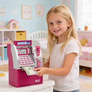 Caja Registradora Eléctrica de Juguete, Juego Educativo de Gestión de Dinero para Niños, Aprendizaje Temprano, Juego de Ocio en Casa, Regalo - Product Image 6