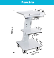 Chariot de rangement mobile en acier laminé à froid Laitai LT-T3 pour scanner intra-oral dentaire à structure verticale – Offre spéciale