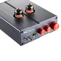XDuoo MP-01 Préamplificateur phono à tubes, amplificateur pour casque, sortie 6,35 mm, entrée AUX/PHONO pour phonogrames, téléphones, lecteurs CD
