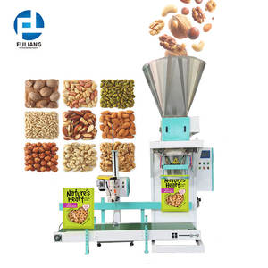 <span class=keywords><strong>Machine</strong></span> de remplissage et de scellage pour l'emballage de produits granulaires comme les noix, les cacahuètes, les céréales, le sucre, les granulés, avec un poids de 25 kg, 30 kg, 50 kg - Product Image 1