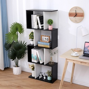 Kệ Sách Thư Viện Bằng Gỗ Thiết Kế Theo Yêu Cầu 4 Tầng Giá Trưng Bày - Product Image 5