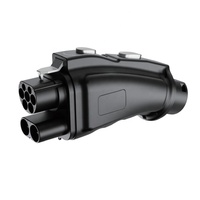 Adaptateur de charge rapide EVSE DC 250A, étanche IP55, connecteur de chargeur EV CCS2 vers GBT