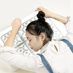<span class=keywords><strong>Gilet</strong></span> et coussin de siège rafraîchissants à changement de phase (PCM), tapis de glace réutilisable, conception ergonomique en nid d'abeille pour le travail en extérieur, la conduite et les sports - Product Image 2