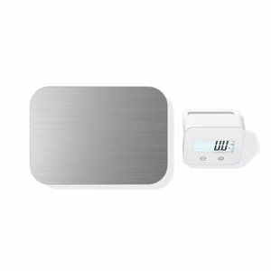 Balance alimentaire électronique précise Accurate Electronic <span class=keywords><strong>Insen</strong></span> 10 kg en acier inoxydable, type détachable, rectangulaire, avec calculateur nutritionnel - Product Image 2