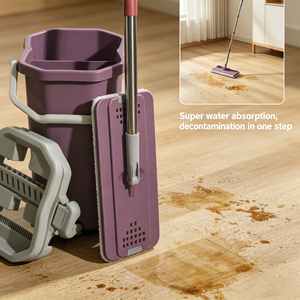 Serpillère de déshydratation haute qualité légère, pour usage humide/sec, avec design mains libres, pour l'aide ménagère des femmes - Product Image 4
