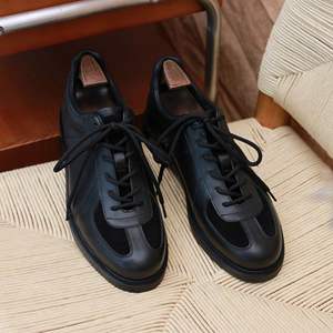 Chaussures décontractées pour hommes, style allemand, coach américain rétro, augmentant la taille, en cuir respirant, à lacets, pour l'automne - Product Image 4