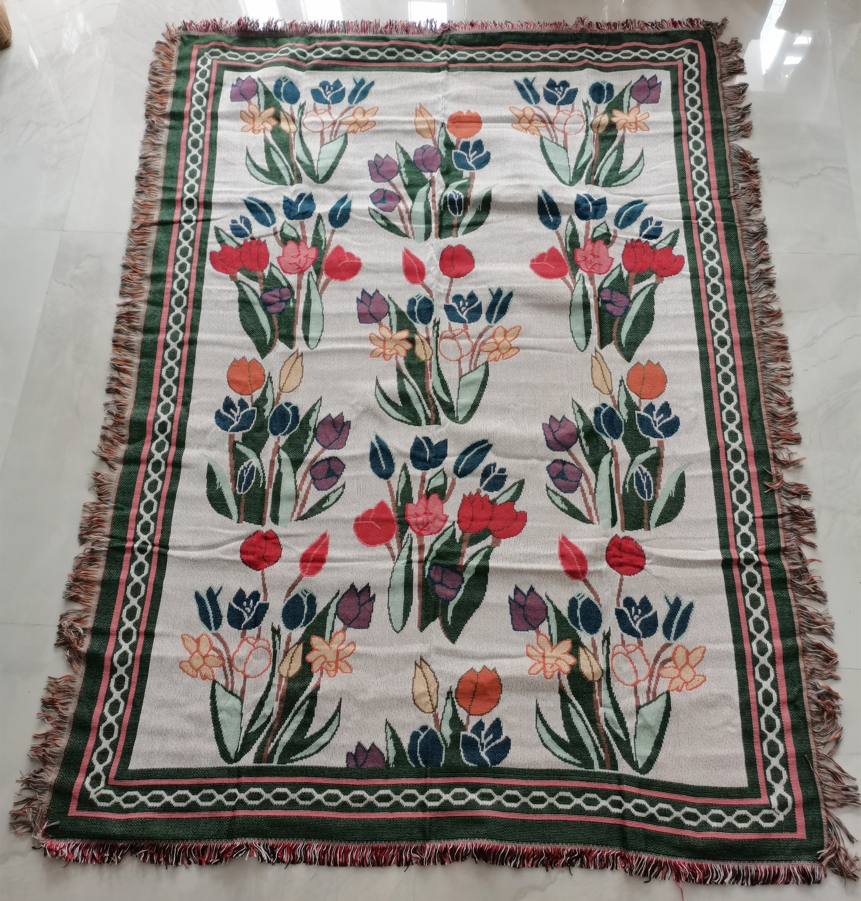 Одеяло из жаккардовой ткани, 180*230 см