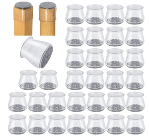 Ghế chân sàn bảo vệ Silicone bao gồm cao su đồ nội thất thanh trượt Silicone đồ nội thất chân mũ bao gồm - Product Image 6