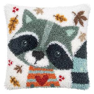 Kits de Ganchillo con Diseños de Animales Adorables, Funda de Almohada Suave con Estampado a Color, Juego de Punto de Cruz, Hilos para Bordar para Niños - Product Image 2